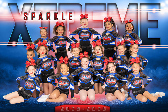 Sparkle Horizontal Template