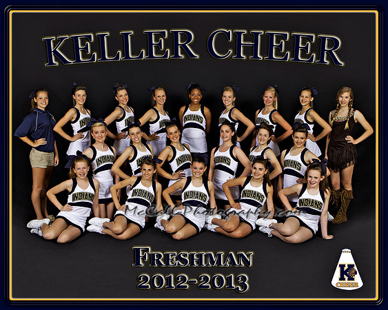 Keller Freshman Cheer Border